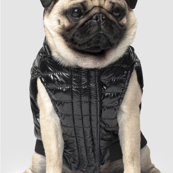 CANADA POOCH LTD (NWT) BLACK SHINY PUFFER VESTSize 20 (50 CM) 33-40LB (15-18 KG) - Picture 4 of 7